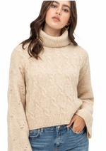 Tan Cozy Knit Sweater